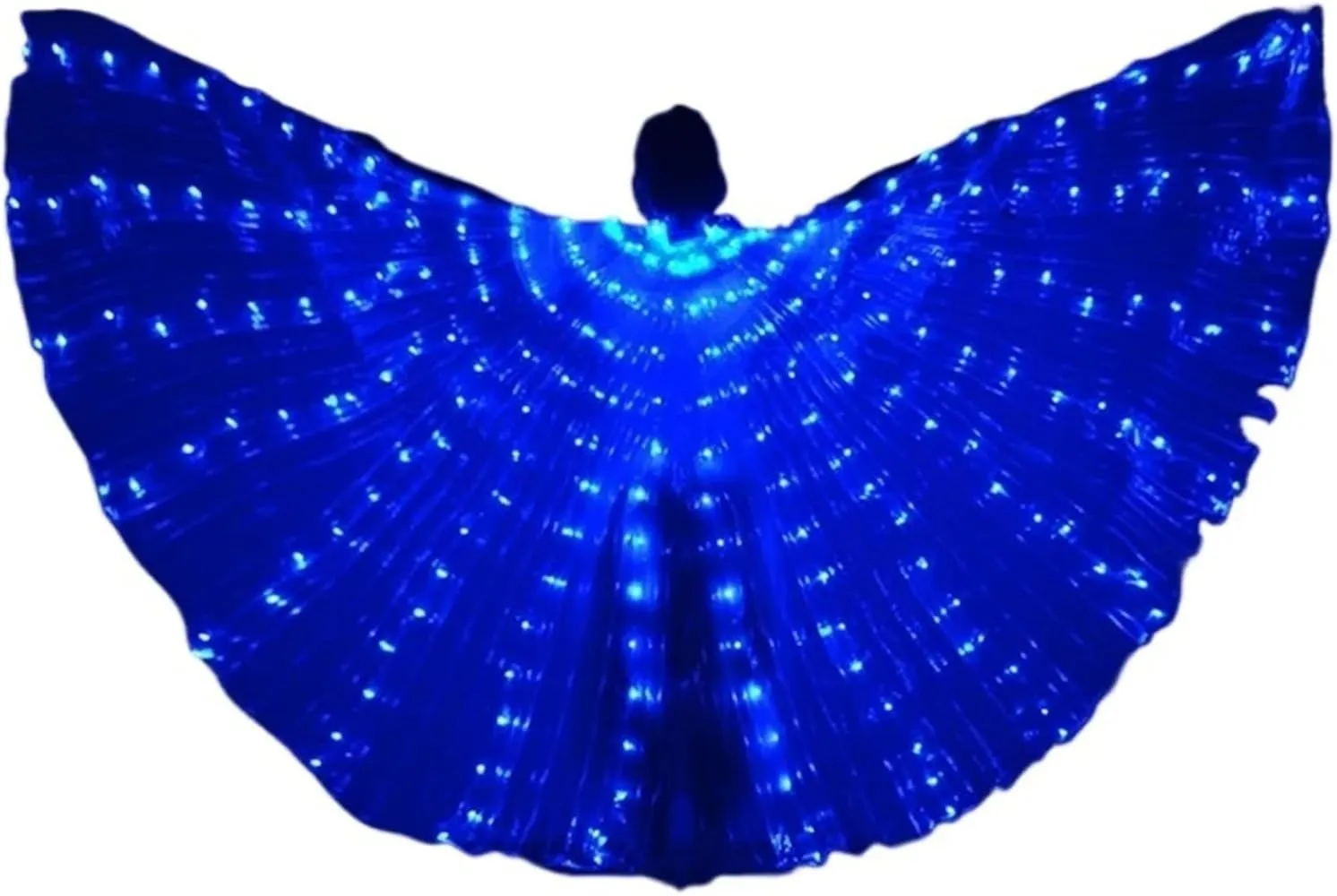 Alas con luces azules