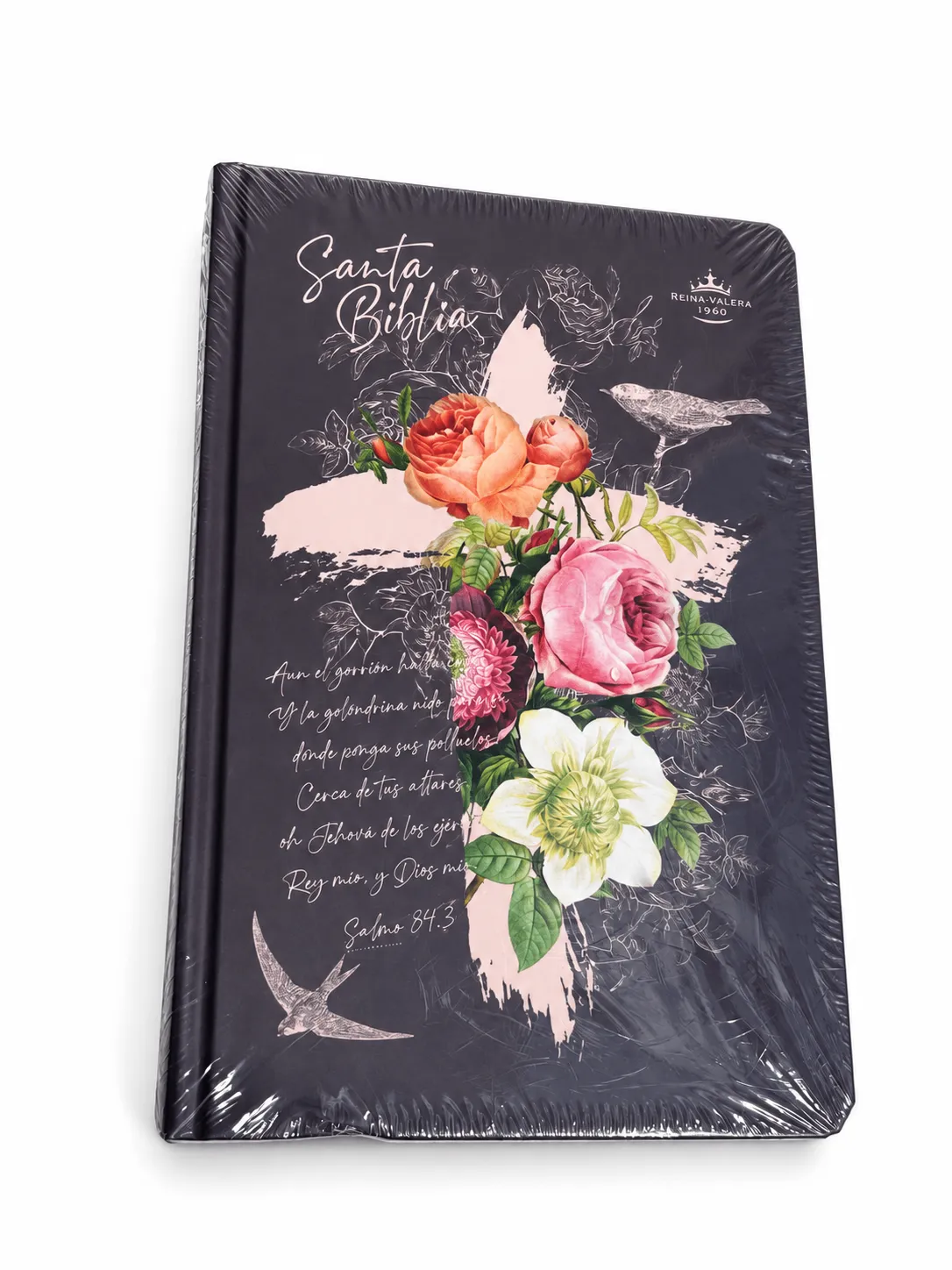 Biblia Rosas bronce
