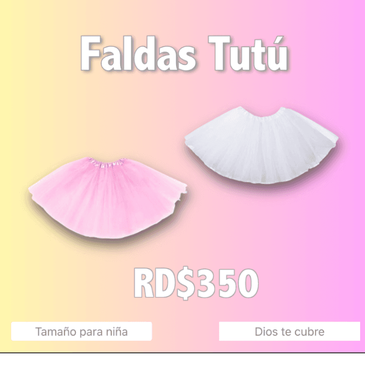 Imagen principal migrada - Faldas Tutú · 2 de 4